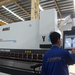 Màn hình cảm ứng điều khiển cnc báo chí phanh máy 6 trục 220 T 4000 MÉT siemens công suất động cơ