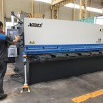 thủy lực tấm sắt máy cắt tấm, NC tấm máy cắt kim loại